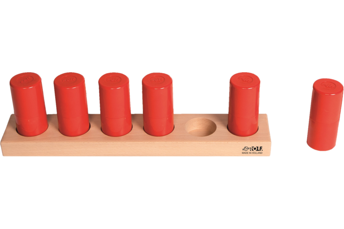Rolf More - Gehoorkokerset rood