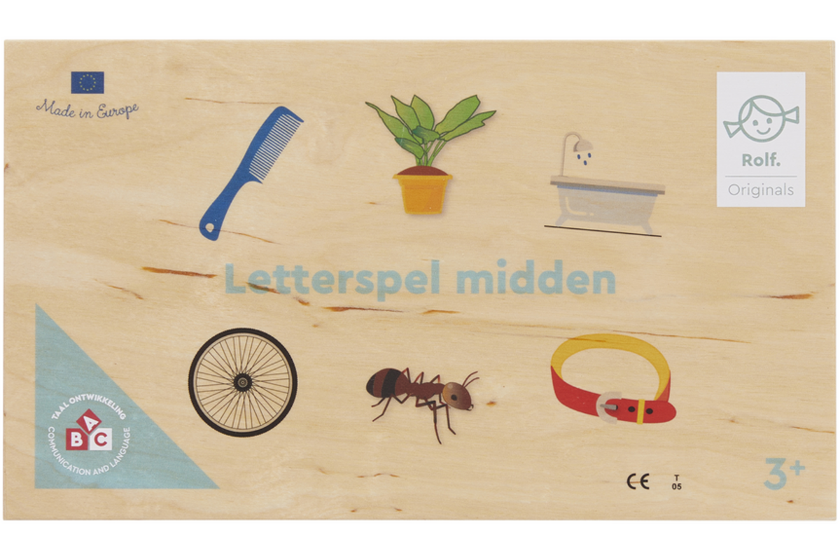 Rolf Originals – Letterspel Midden