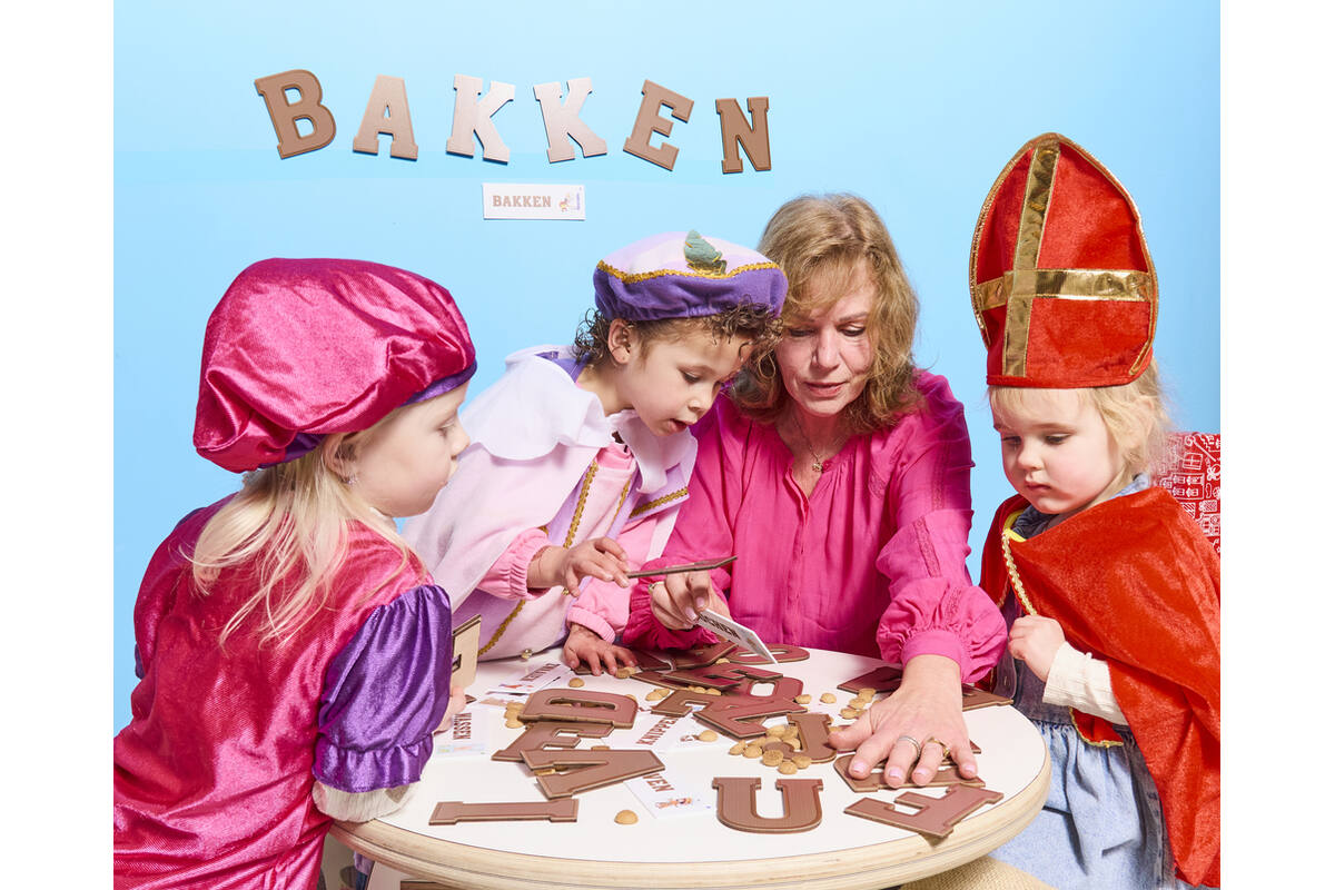 Rolf More – Chocoladeletters en woorden, inclusief boek