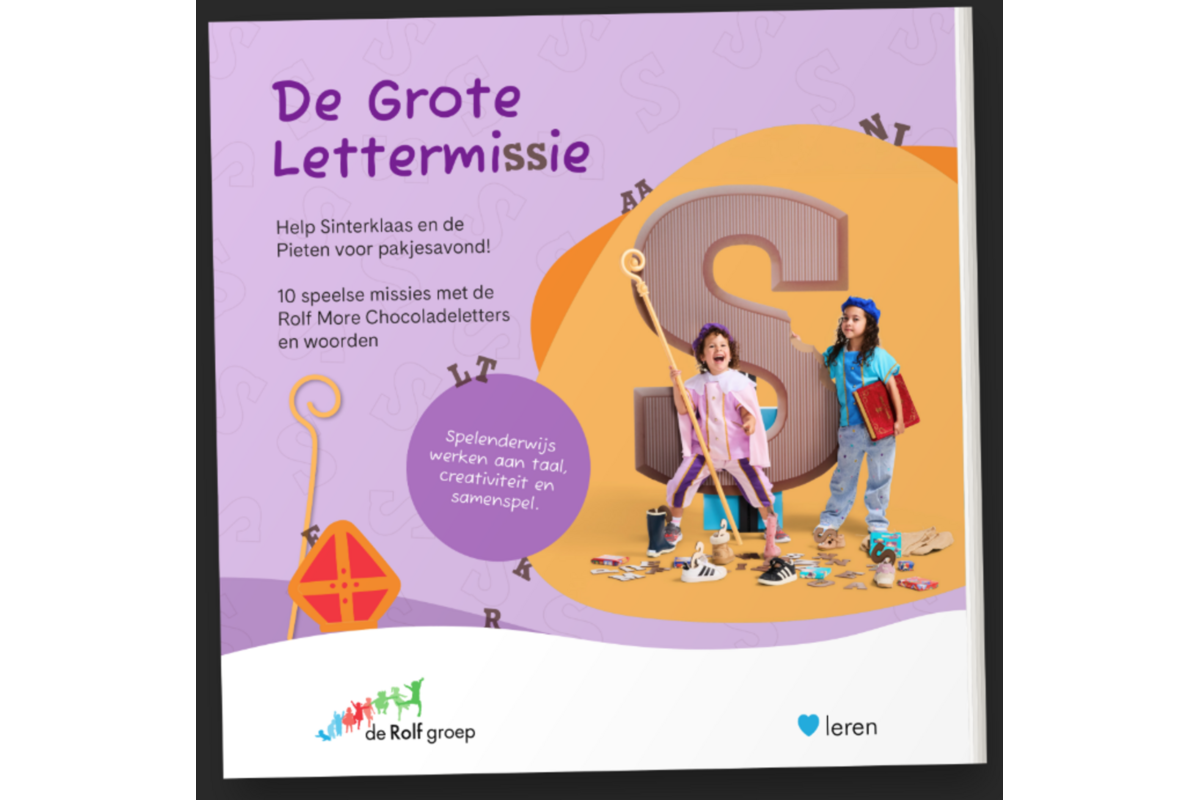 Rolf More – Chocoladeletters en woorden, inclusief boek