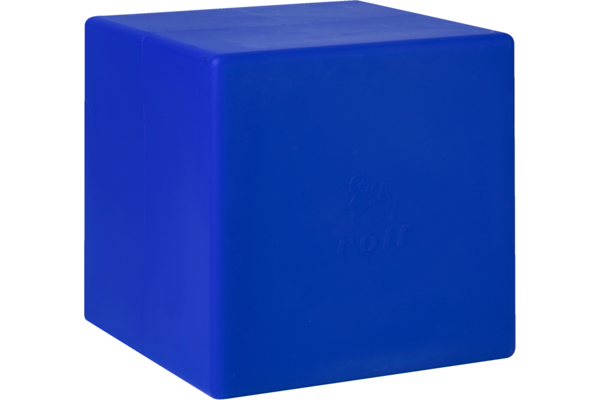 Rolf More - Bouwkubus blauw