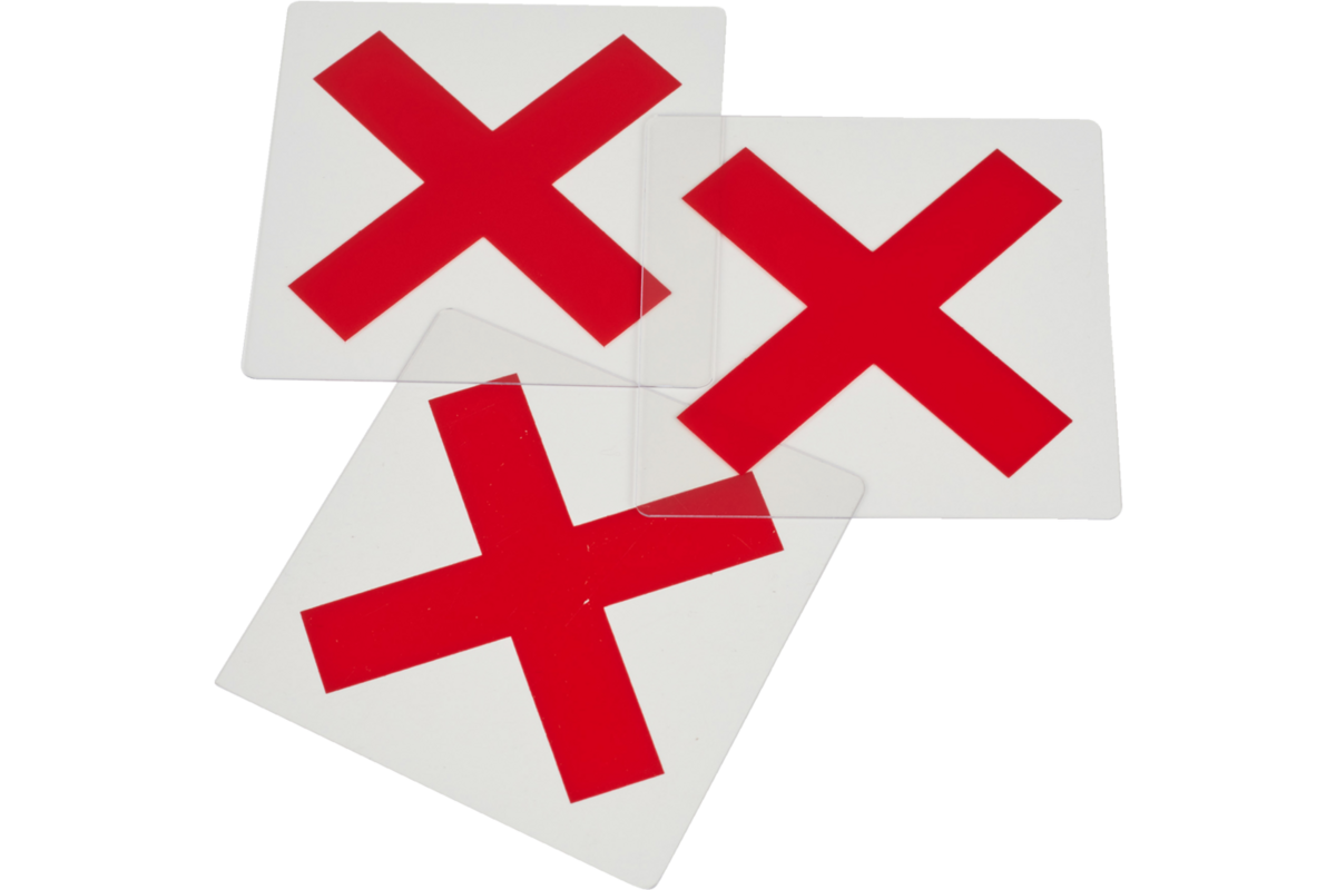 Rolf More - Aanvulset kruizen Aktie Bingo, 36 stuks