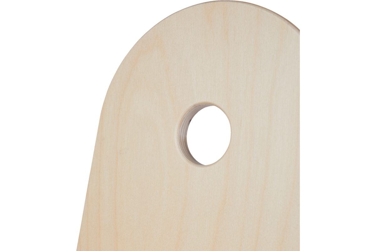 Rolf More - Stoel Rondo peuteruitvoering naturel hoogte 21 cm gemonteerd