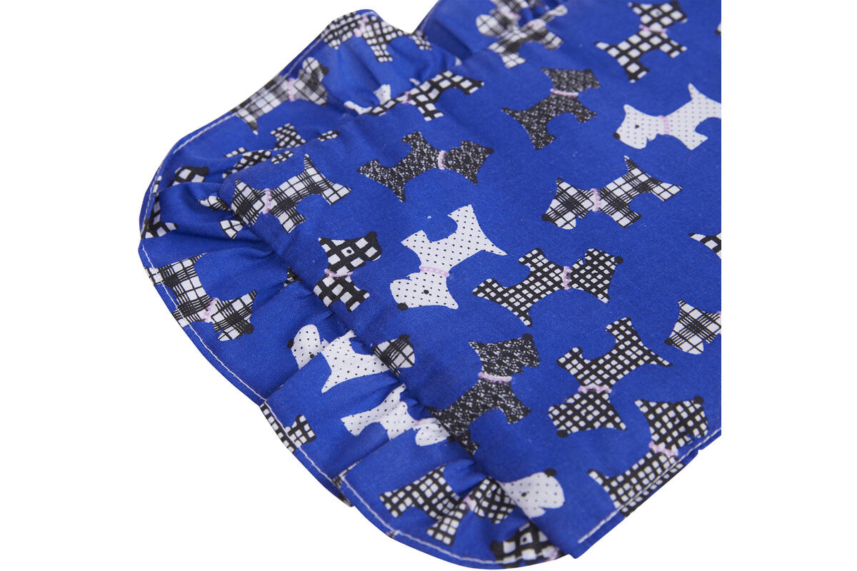 Rolf More - Bedset voor kuben ledikant (matras,kussen,deken blauw)