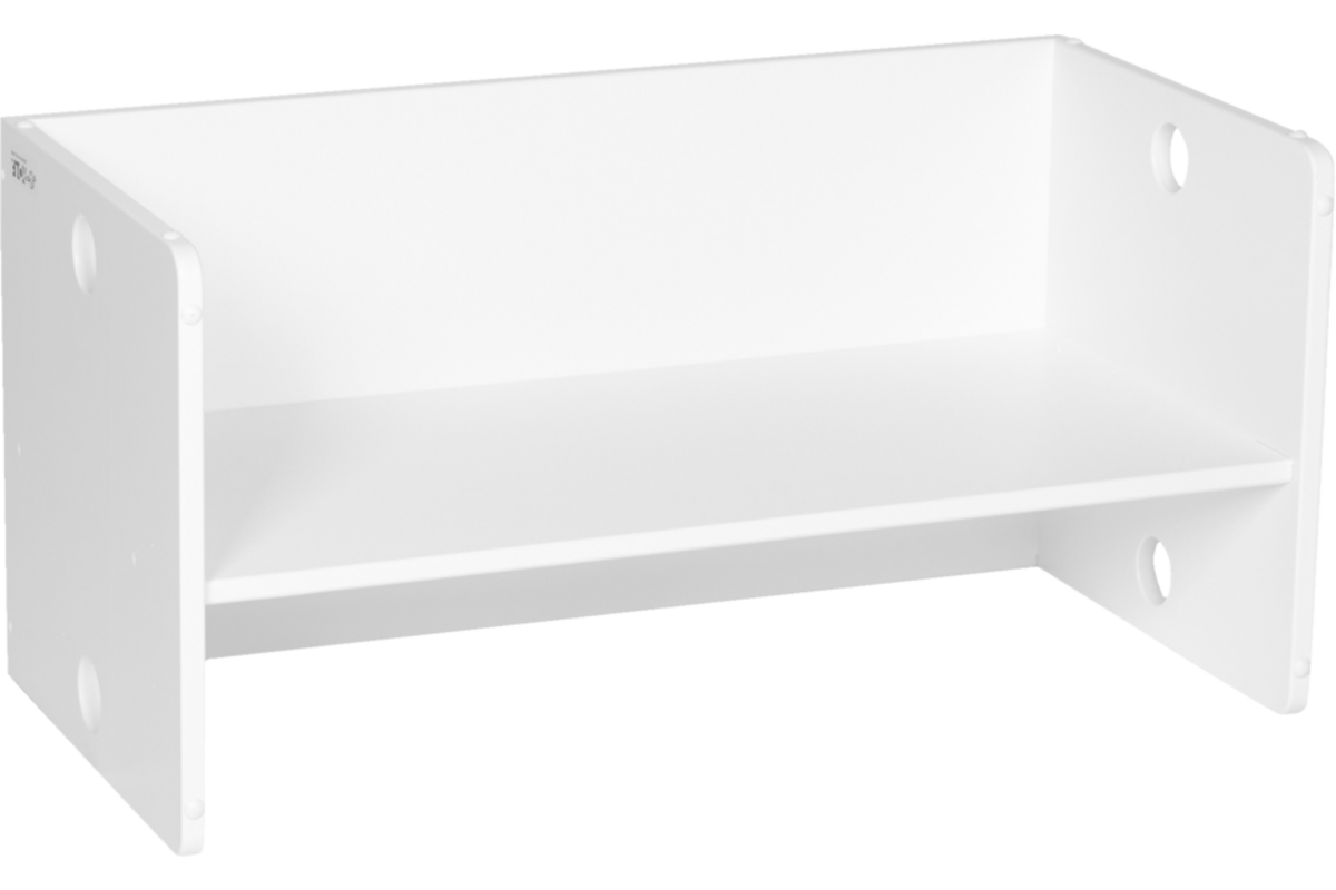 Rolf More - Bank Kuben kleuteruitvoering Wit gespoten 72x36x36cm ongemonteerd