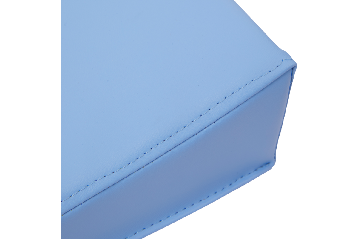 Rolf More - Poppen aankleedkussen 32 cm breed en 50 cm lang, blauw