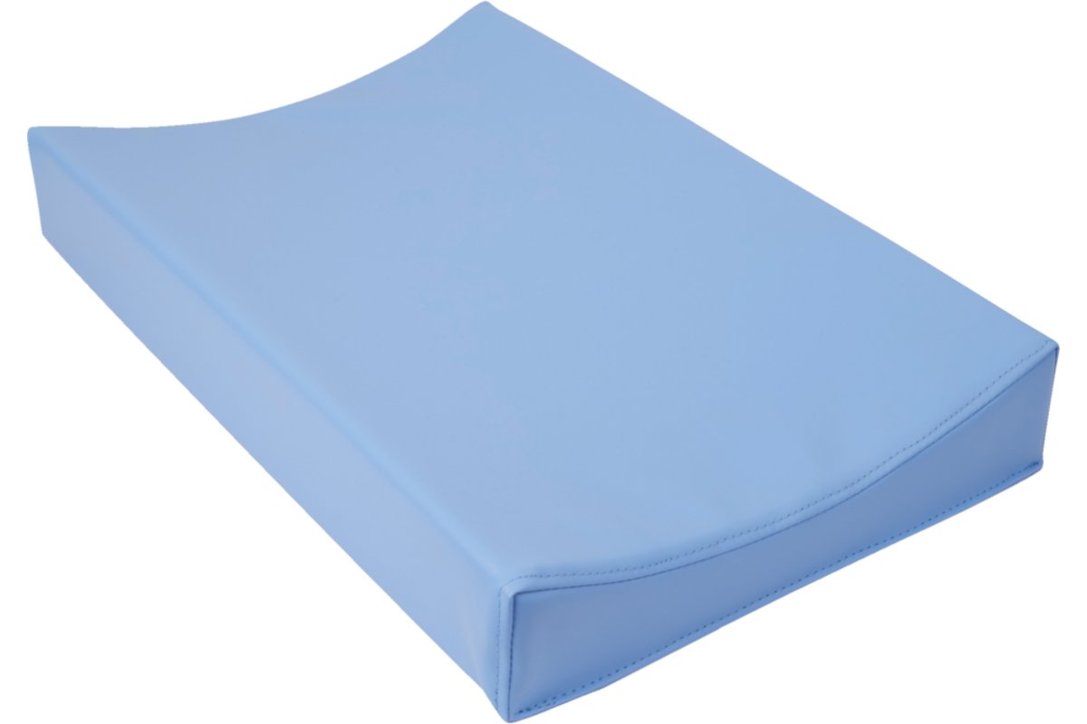 Rolf More - Poppen aankleedkussen 32 cm breed en 50 cm lang, blauw