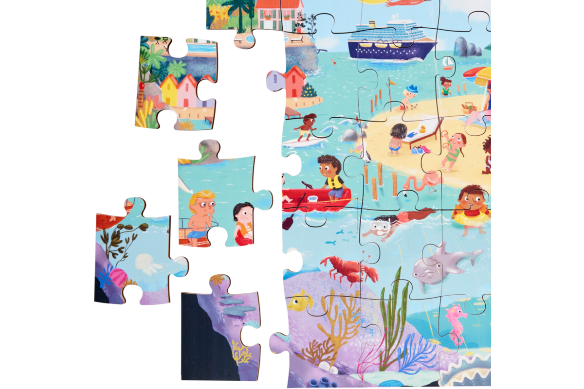 Rolf Puzzels - Vloerpuzzel zomer, 40 stukken