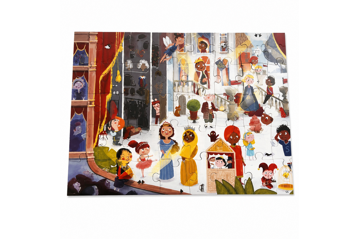 Rolf Puzzels – Vloerpuzzel kleding, 40 stukken