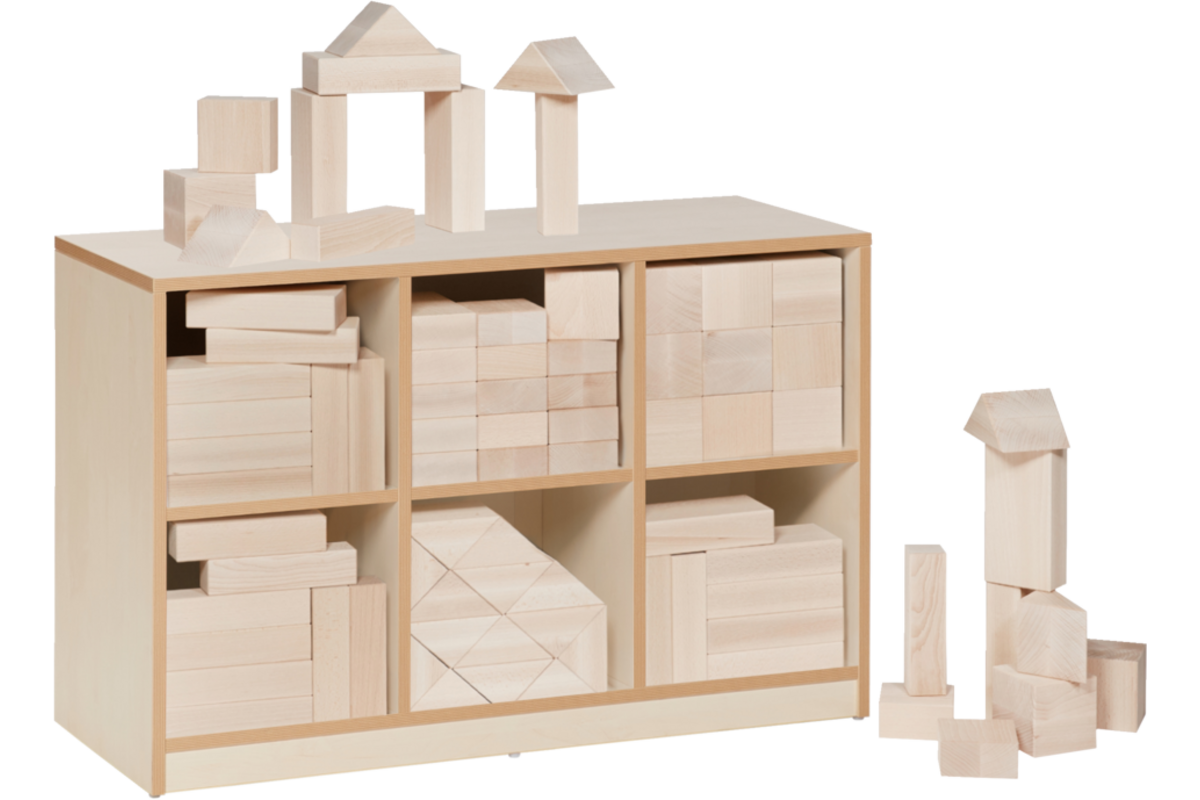 Rolf More - Haagse set 10 x 10 cm inclusief kast wit