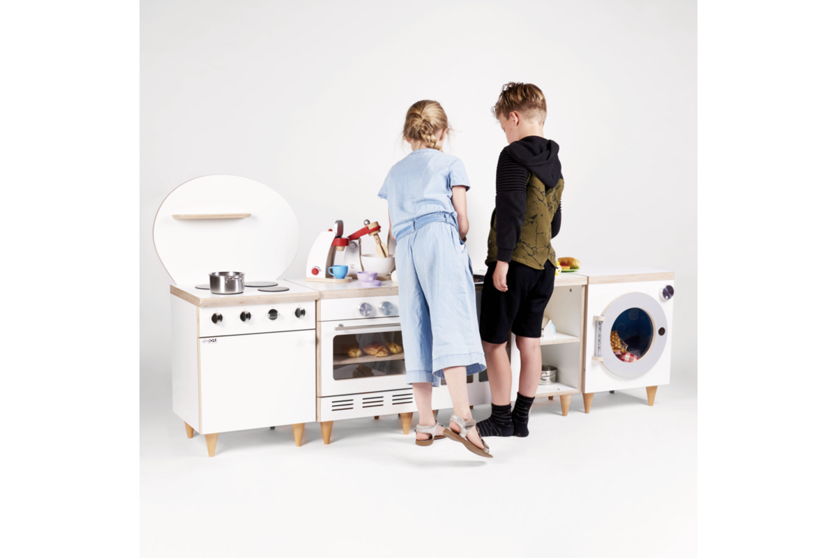 Rolf More - Keuken wit, bestaande uit 5 onderdelen