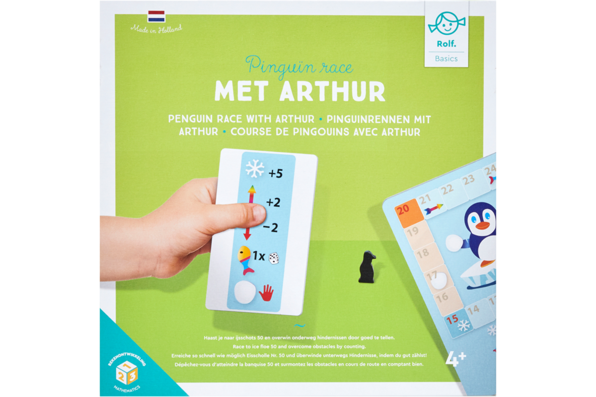 Rolf Basics - Pinguïn race met Arthur