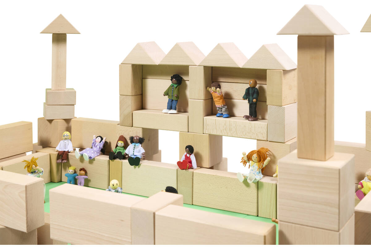 Rolf More - Haagse set 10 x 10 cm inclusief kast wit
