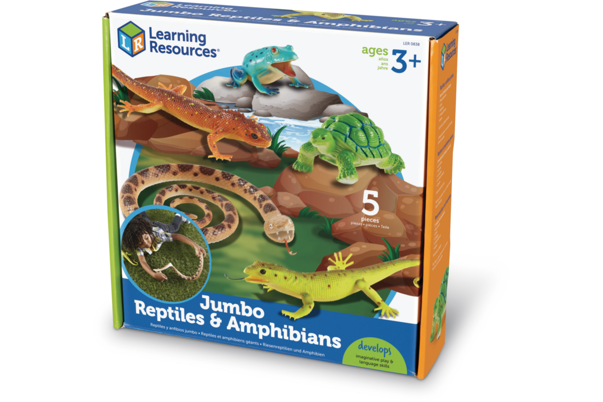 Jumbo Reptielen, Amfibieën