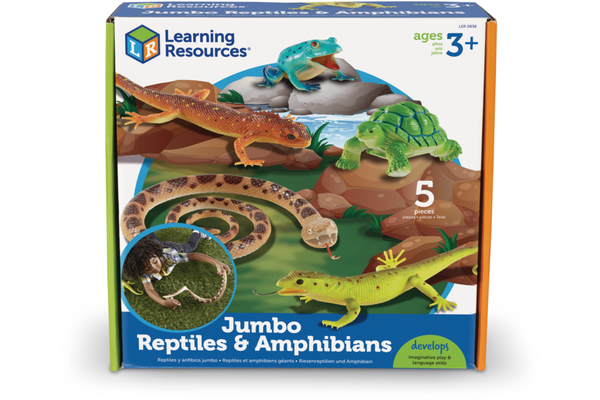 Jumbo Reptielen, Amfibieën