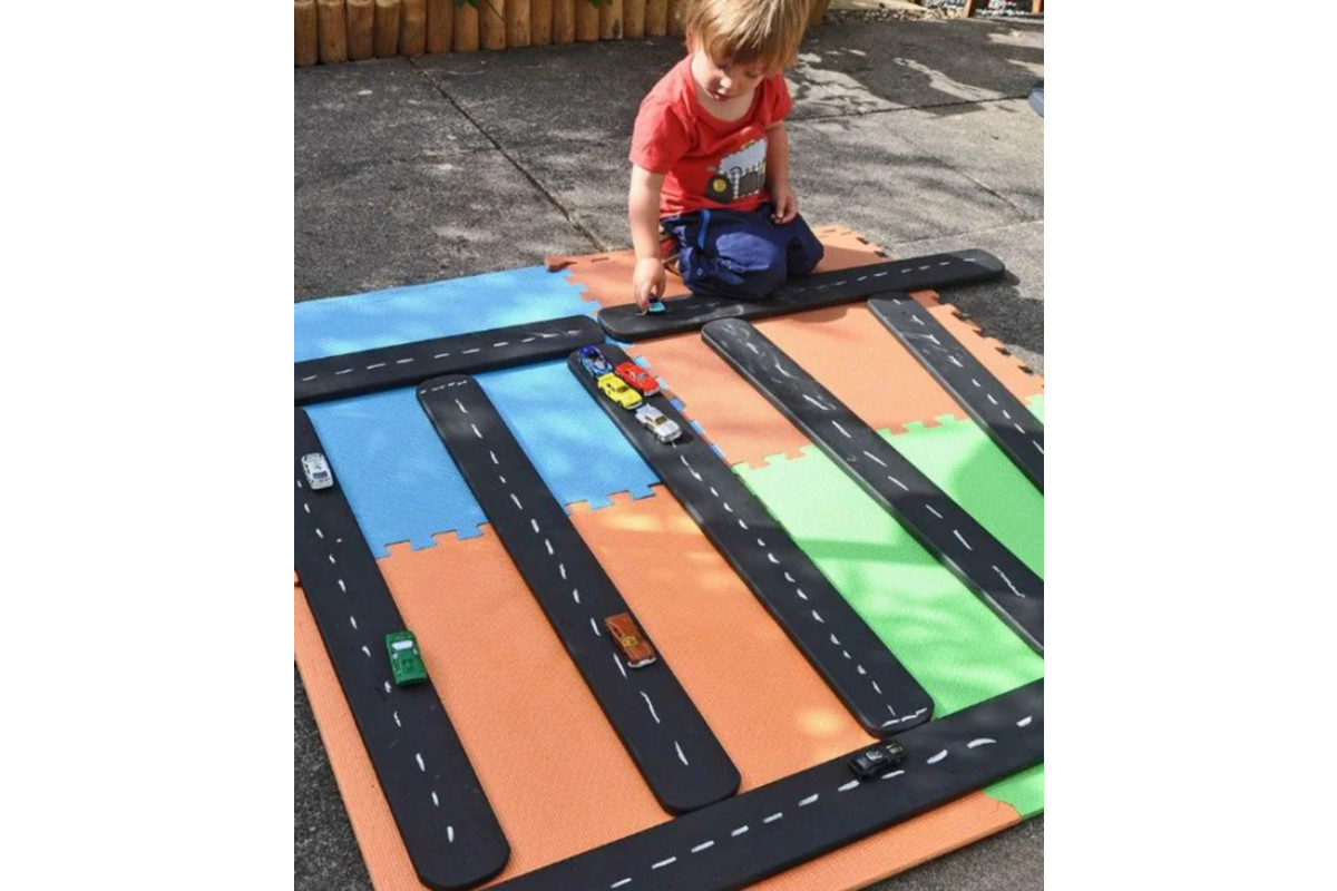 Krijtbord Wegen - set van 8