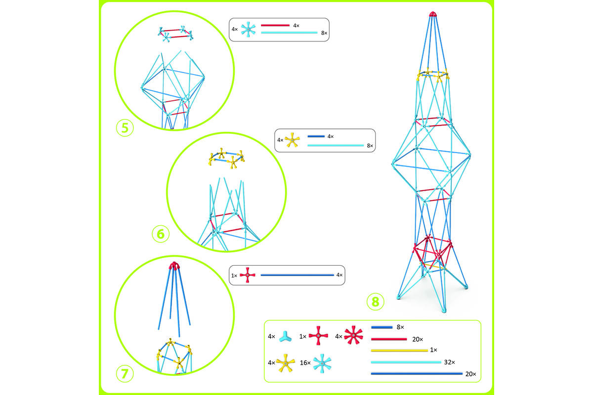 Flexistix XXL, set van 500 stuks