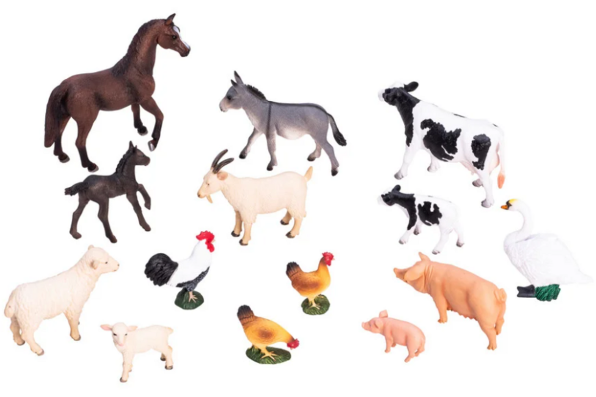 Boerderijdieren, 14-delig