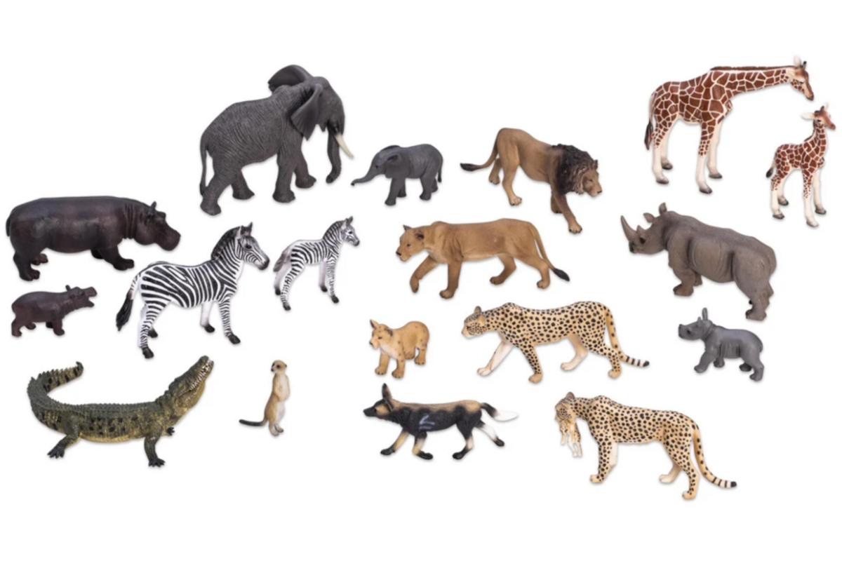 Afrikaanse dieren, 18-delig