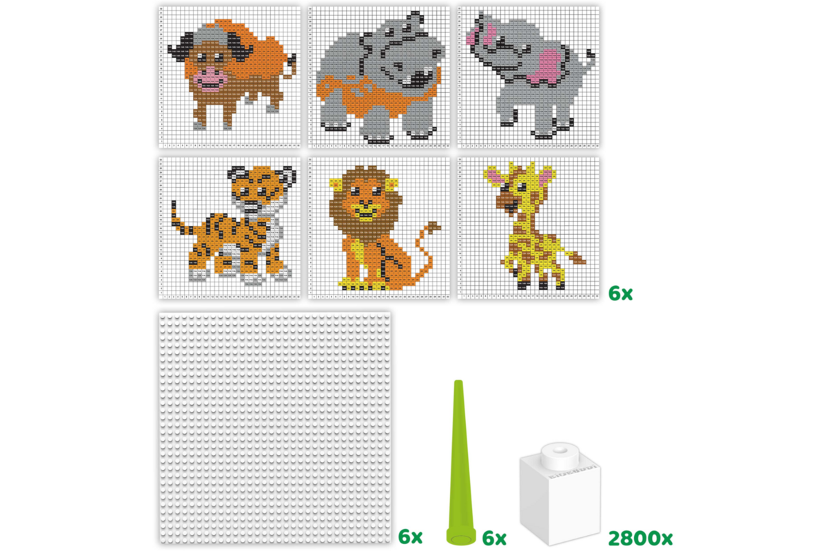 BiOBUDDi Education Pixel Dieren