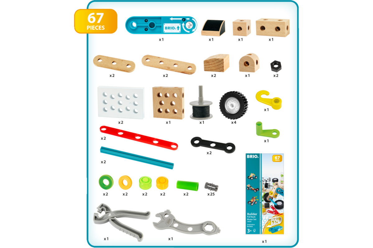Brio builder pullback motor set