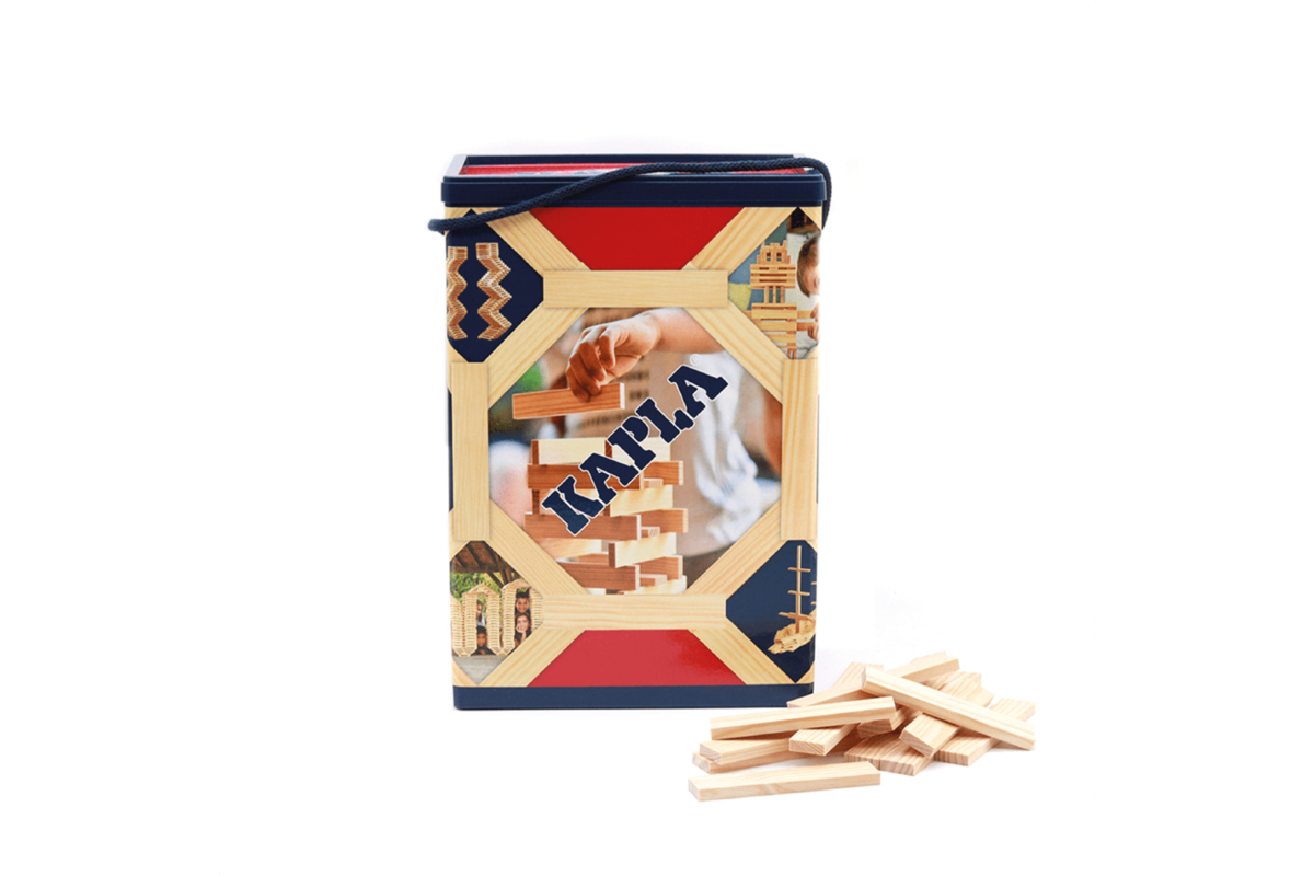 KAPLA® groepsset kartonnen ton met 200 onderdelen