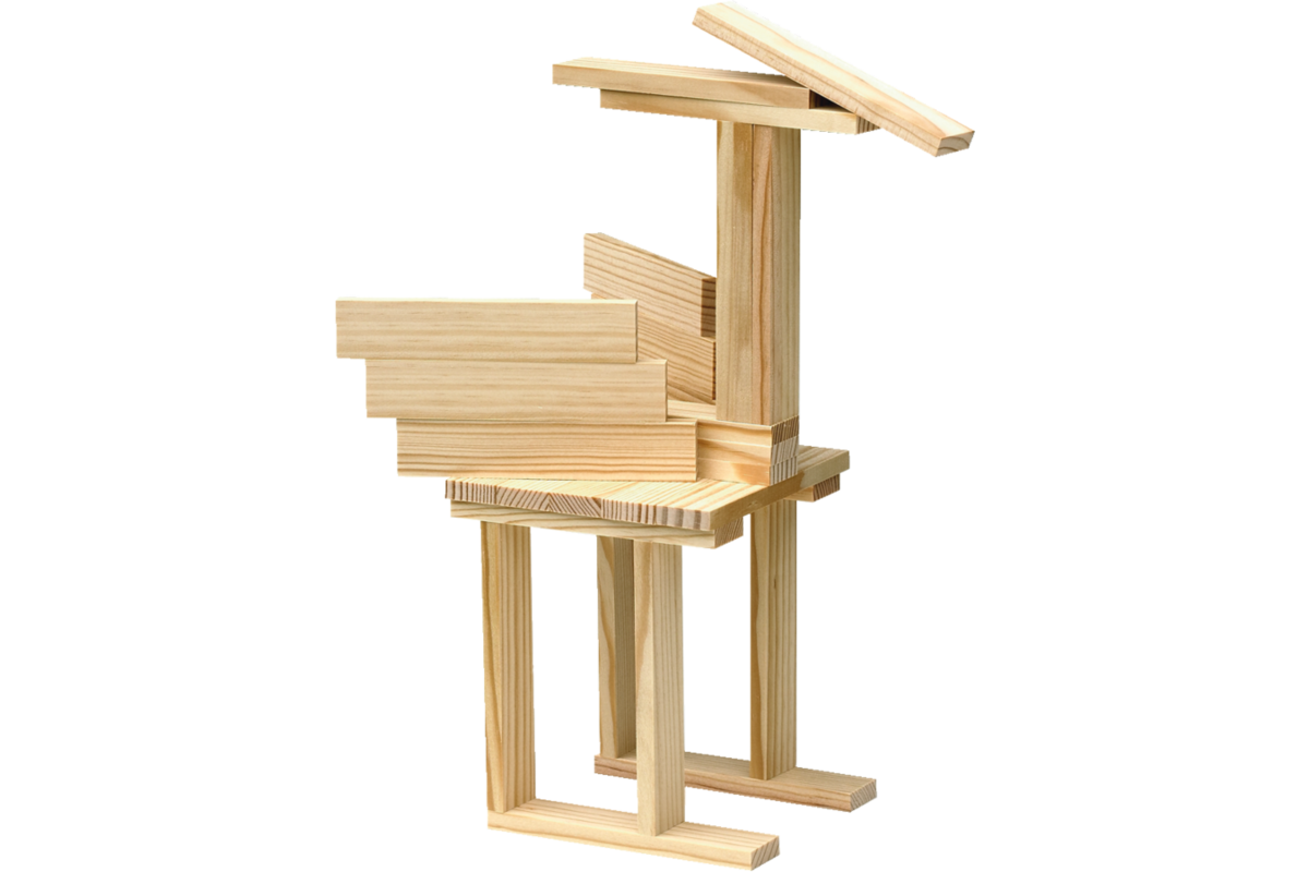 KAPLA® schoolset, 1000 onderdelen in kist