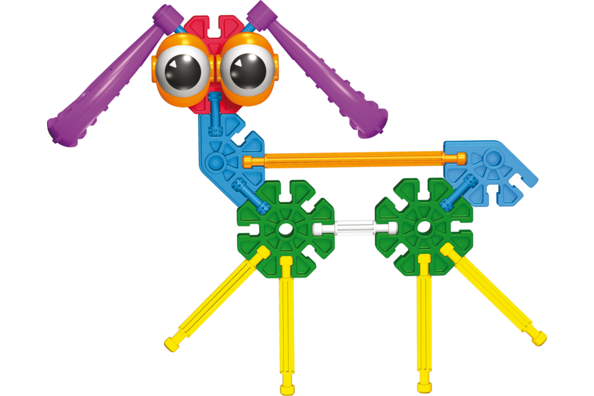 Kid K'nex 78750 aanvullingsset met 8 voorbeeldkaarten