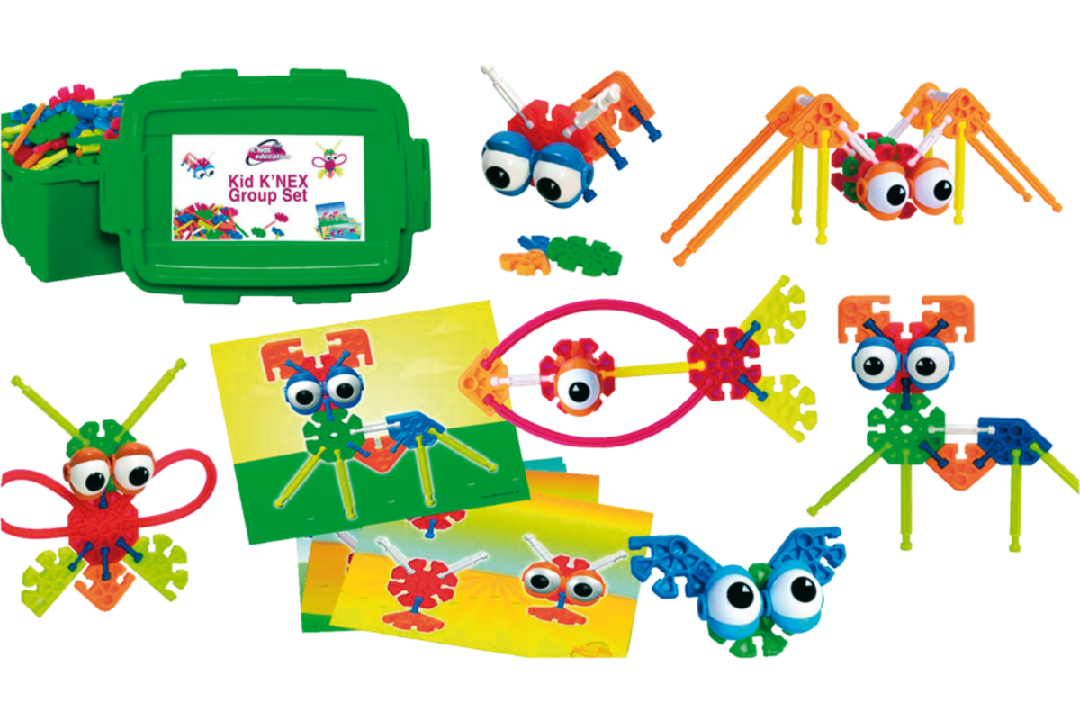 Kid K'nex 78750 aanvullingsset met 8 voorbeeldkaarten