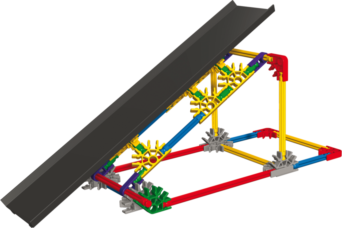 K'nex 78620 techniek wielen,assen en hellende vlakken 221 onderdelen