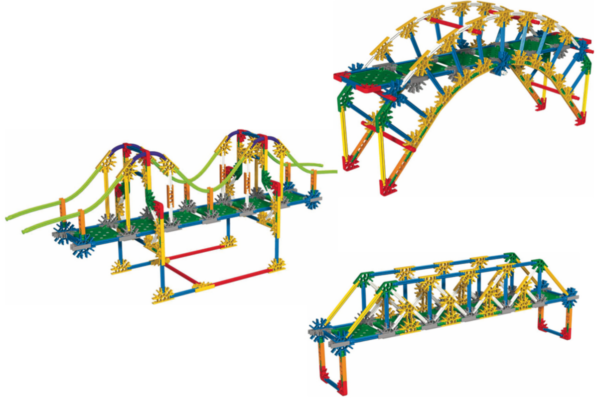 K'nex 78640 techniek bruggen bouwen 207 onderdelen