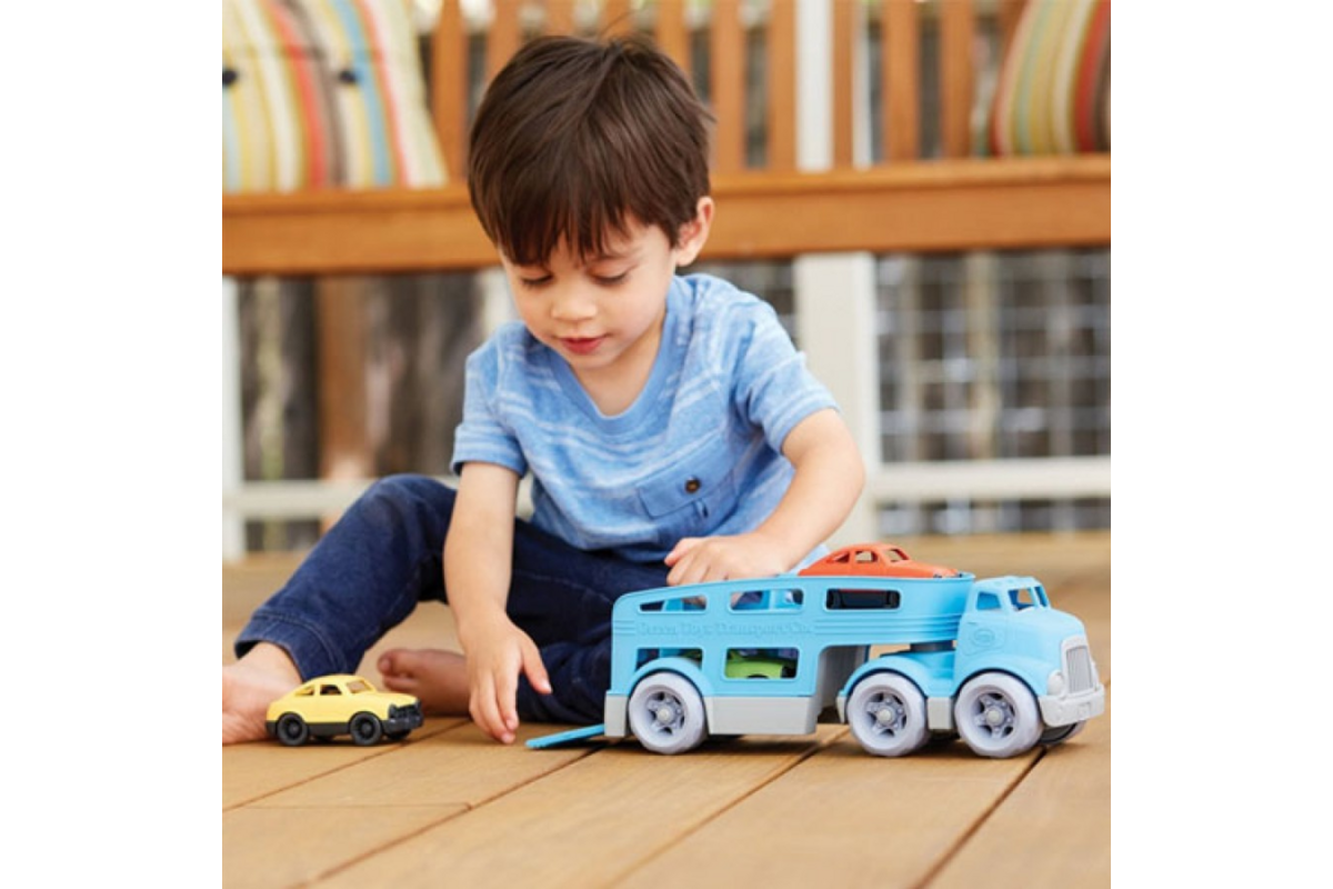 Green Toys transportwagen