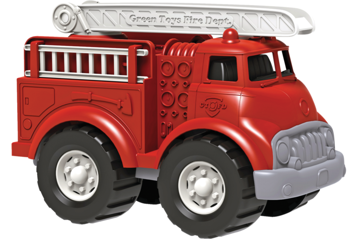 Green Toys brandweerauto