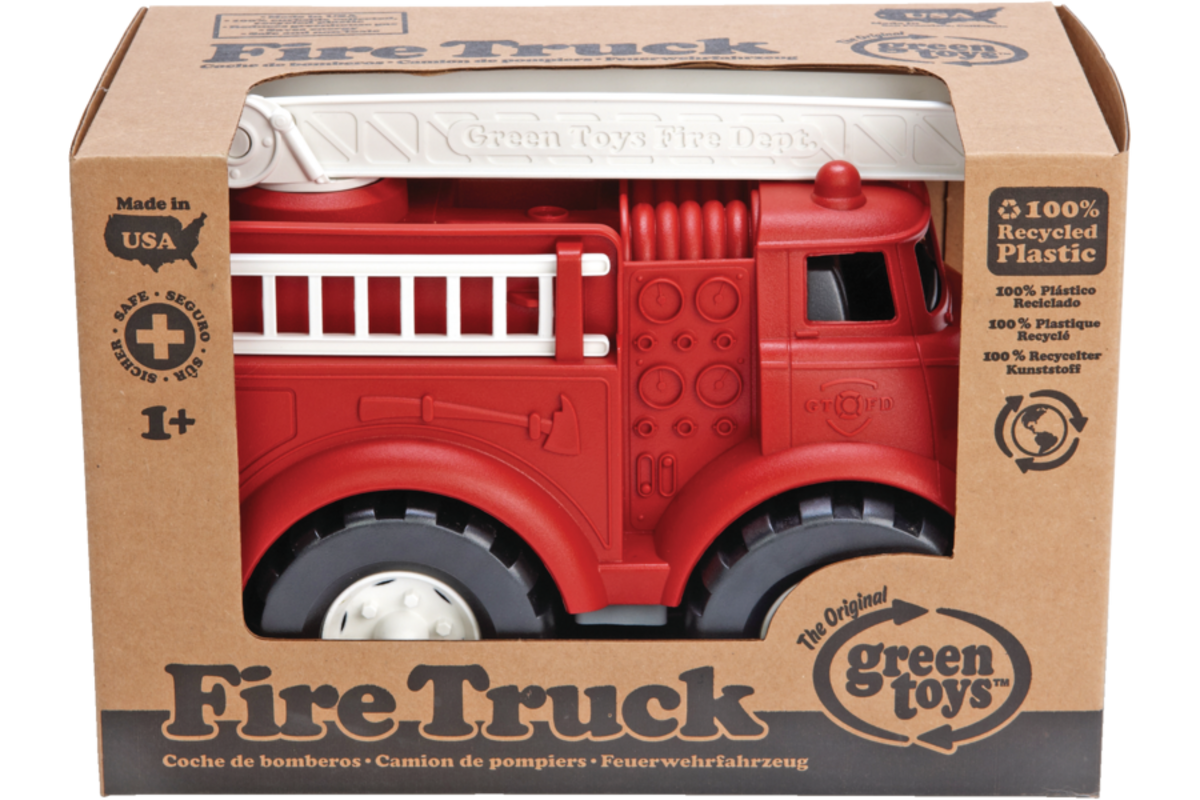 Green Toys brandweerauto