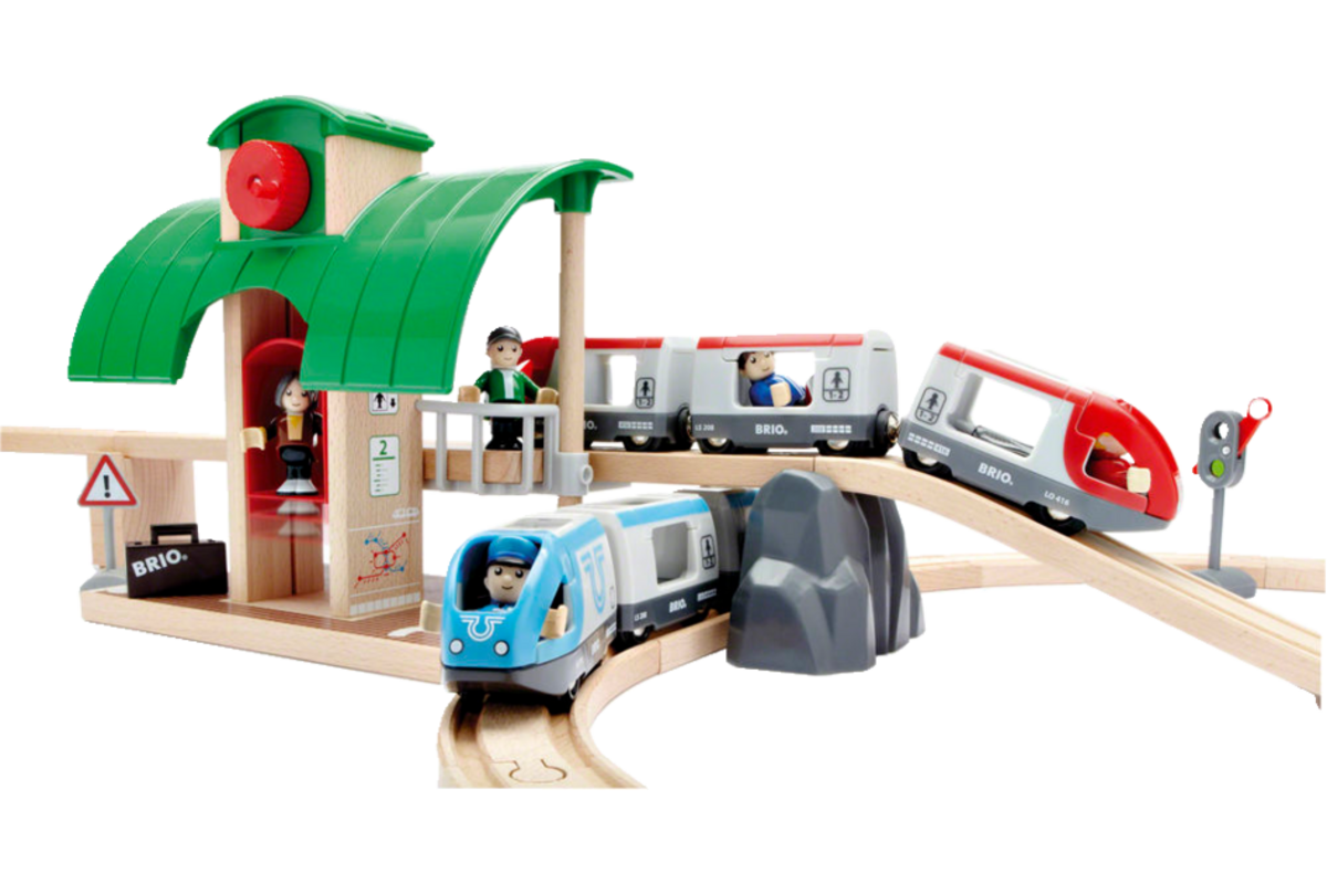 BRIO Treinset met perron