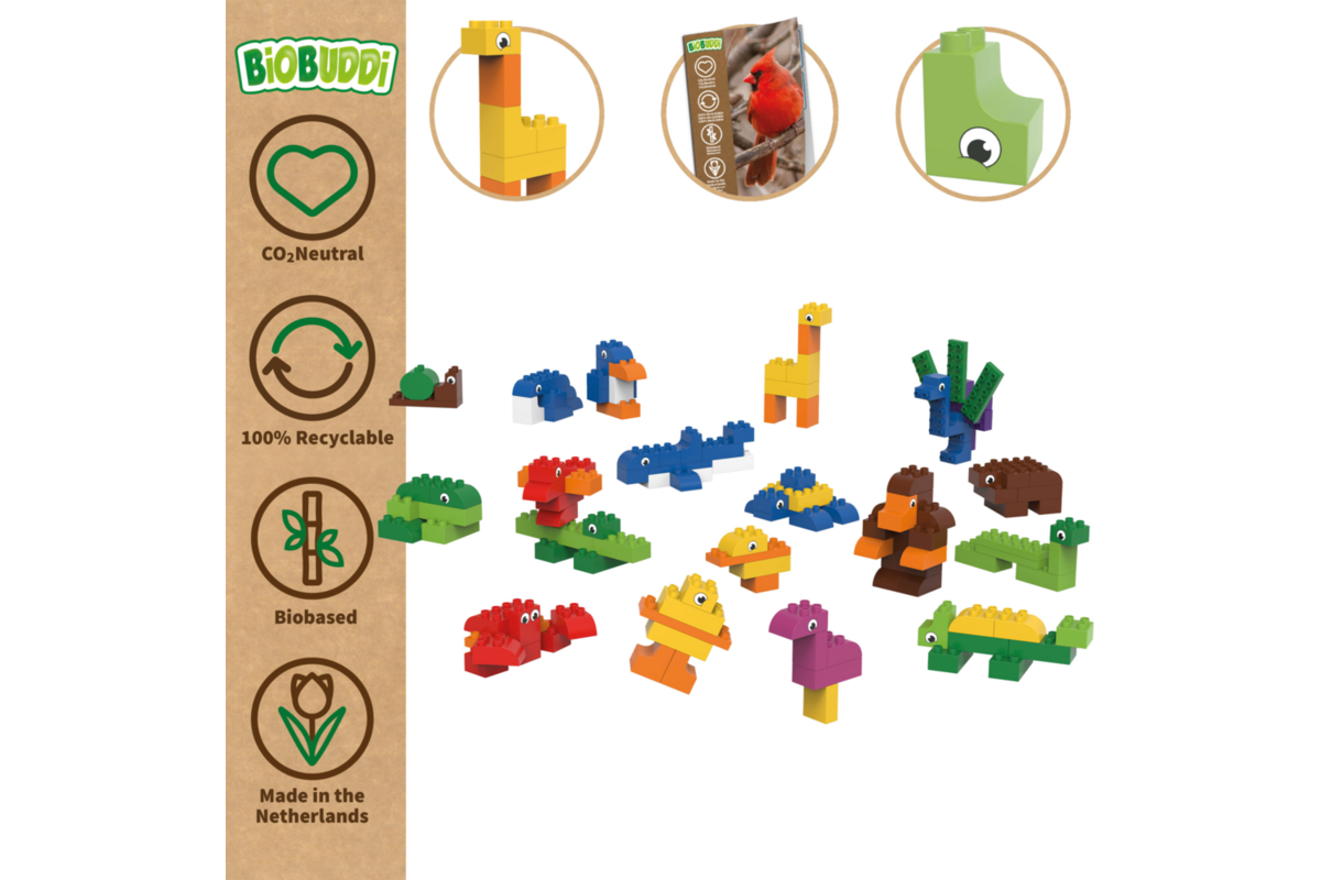 BiOBUDDi Education Big set dieren