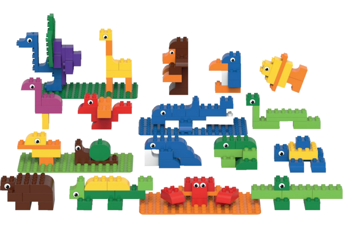 BiOBUDDi Education Big set dieren