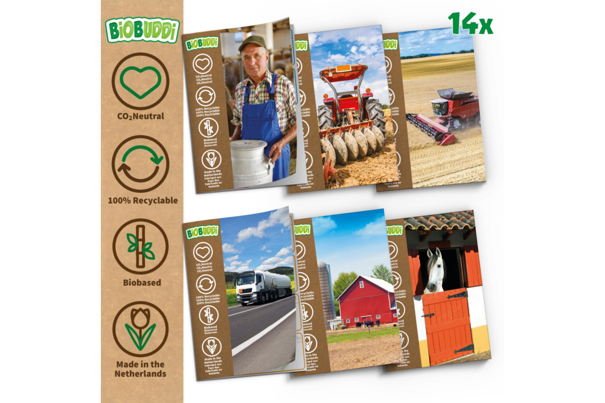 BiOBUDDi Education Big set boerderij