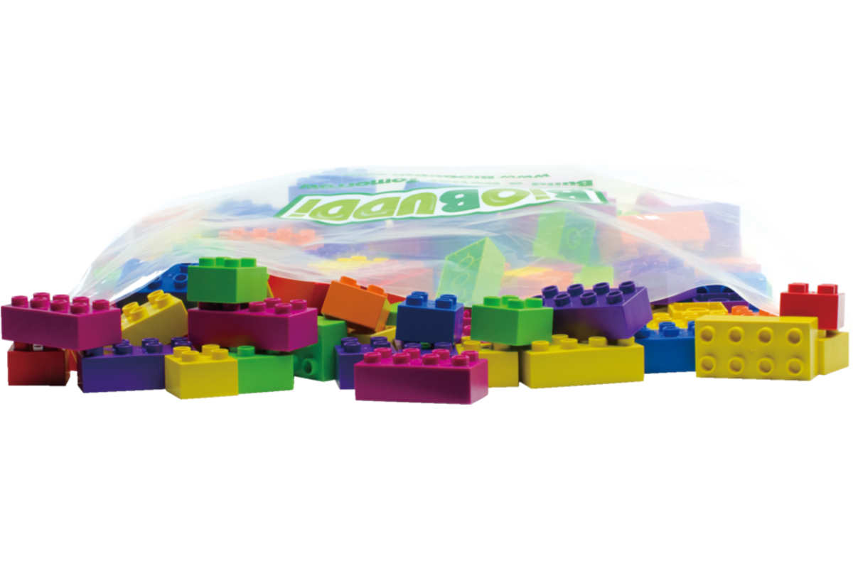 BiOBUDDi Education Big bouwblokken 150 stuks