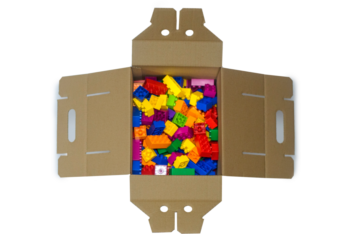 BiOBUDDi Education Big bouwblokken 150 stuks