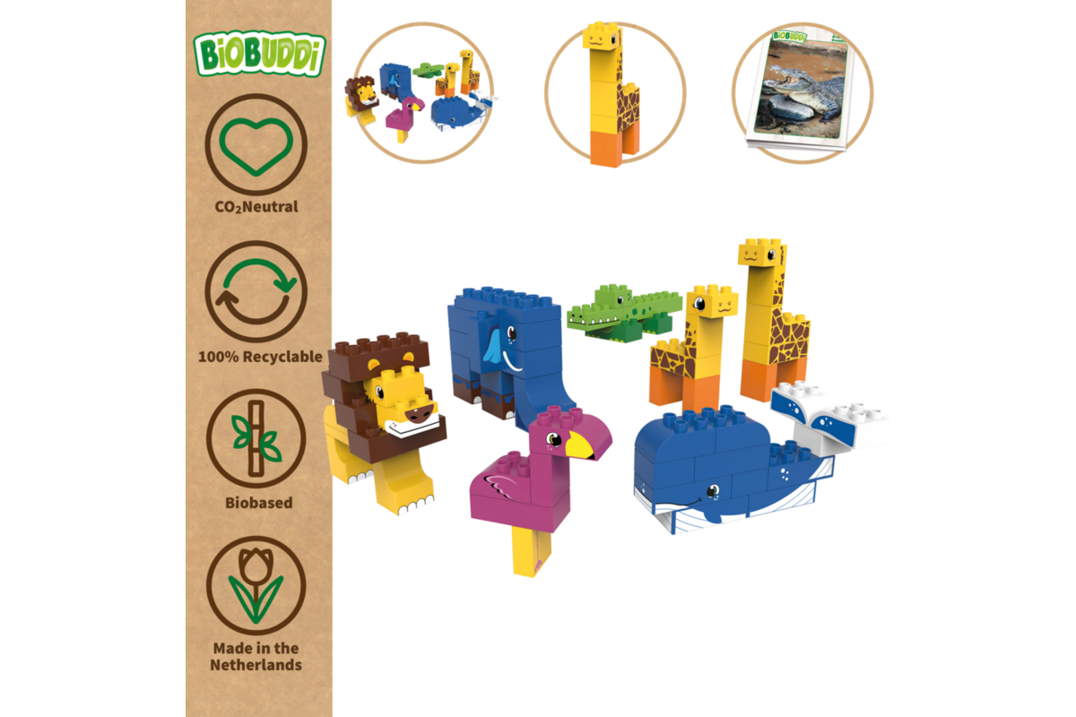 BiOBUDDi Education Big wilde dieren
