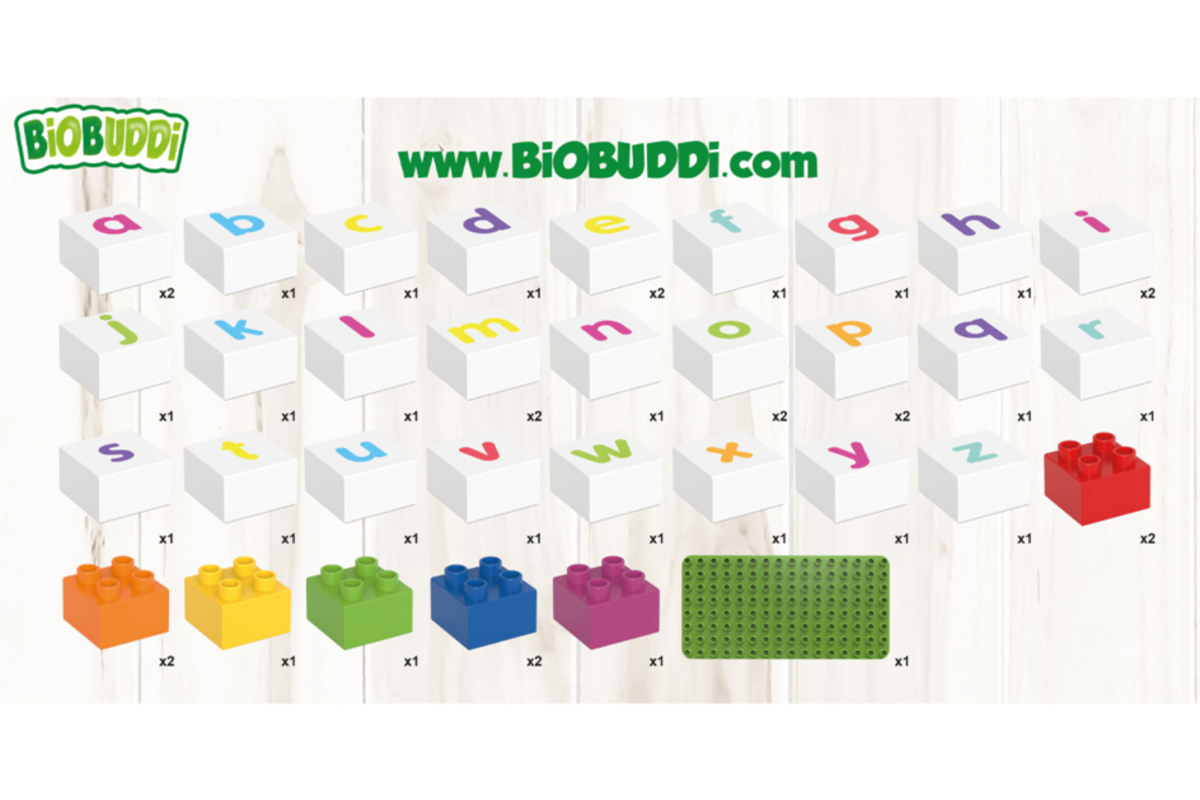 BiOBUDDi Education Big letters