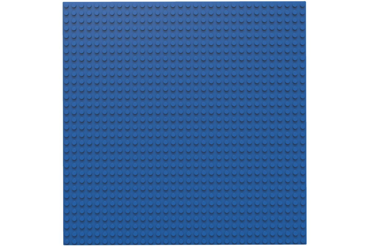 BiOBUDDi Education basisplatenset Ocean Blue, 4 st, 25,5 x 25,5 cm