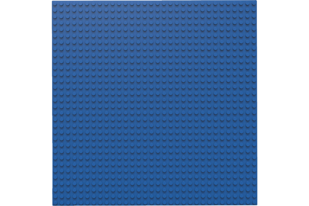 BiOBUDDi Education basisplatenset Ocean Blue, 4 st, 25,5 x 25,5 cm