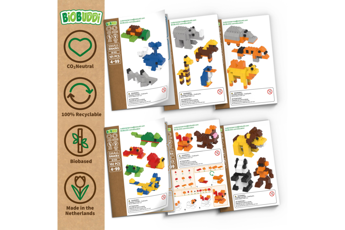 BiOBUDDi Education Small Bouw je dierenplaneet