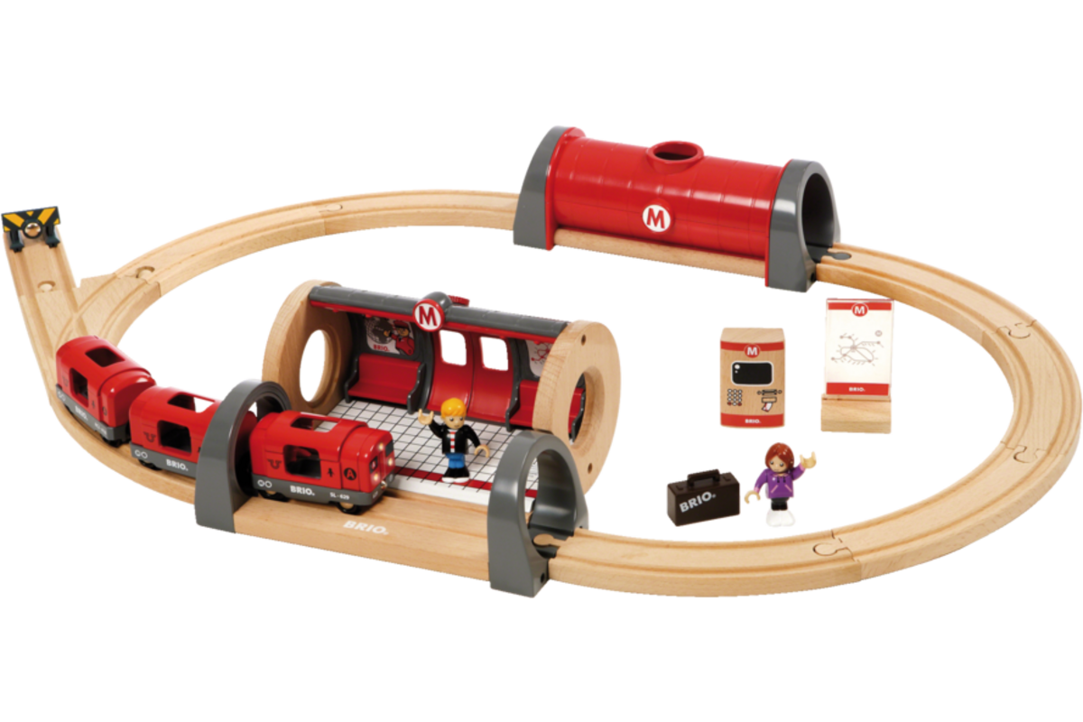 Brio Metro spoorweg set