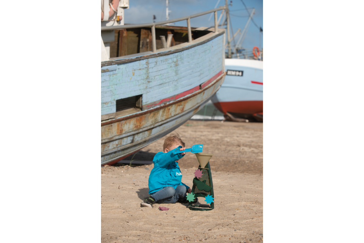 Zand-watermolen gerecycled 'Blue Marine'