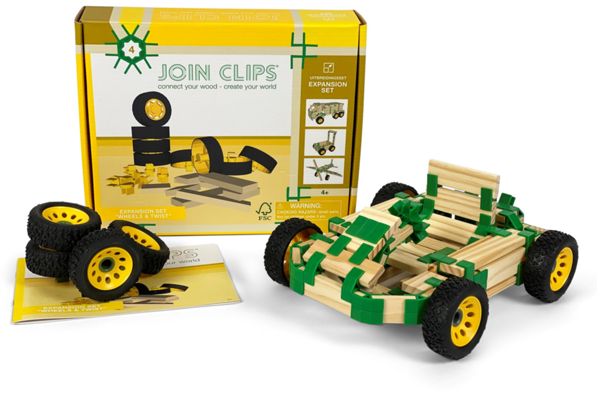 Join Clips - Uitbreidingsset wielen en assen