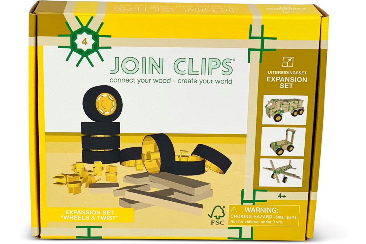 Join Clips - Uitbreidingsset wielen en assen