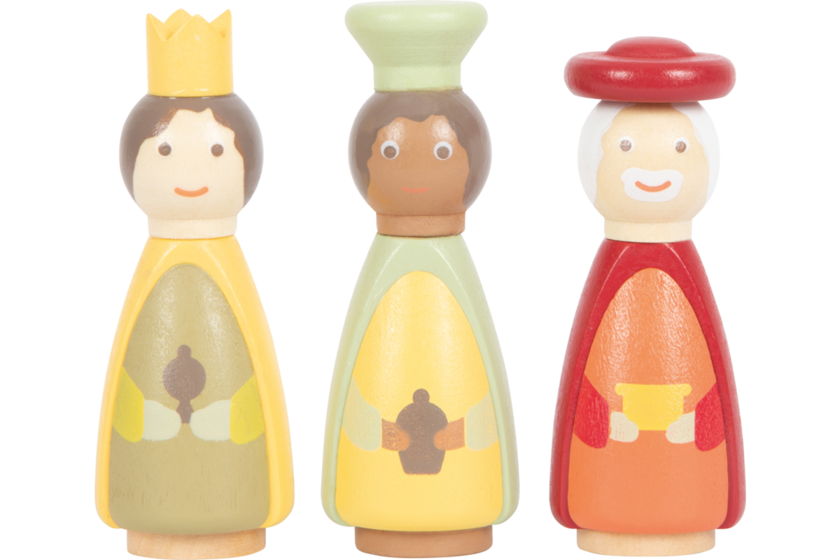 Small Foot - Houten Kerstkribbe Speelset